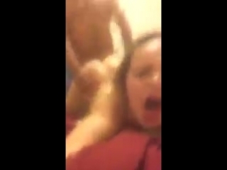 treated a stupid whore with a pathogen and fucked in anal on camera (russian porn blowjob