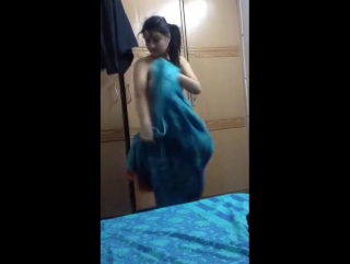 pervert brother filmed sister changing clothes (incest hidden cam boobs sh